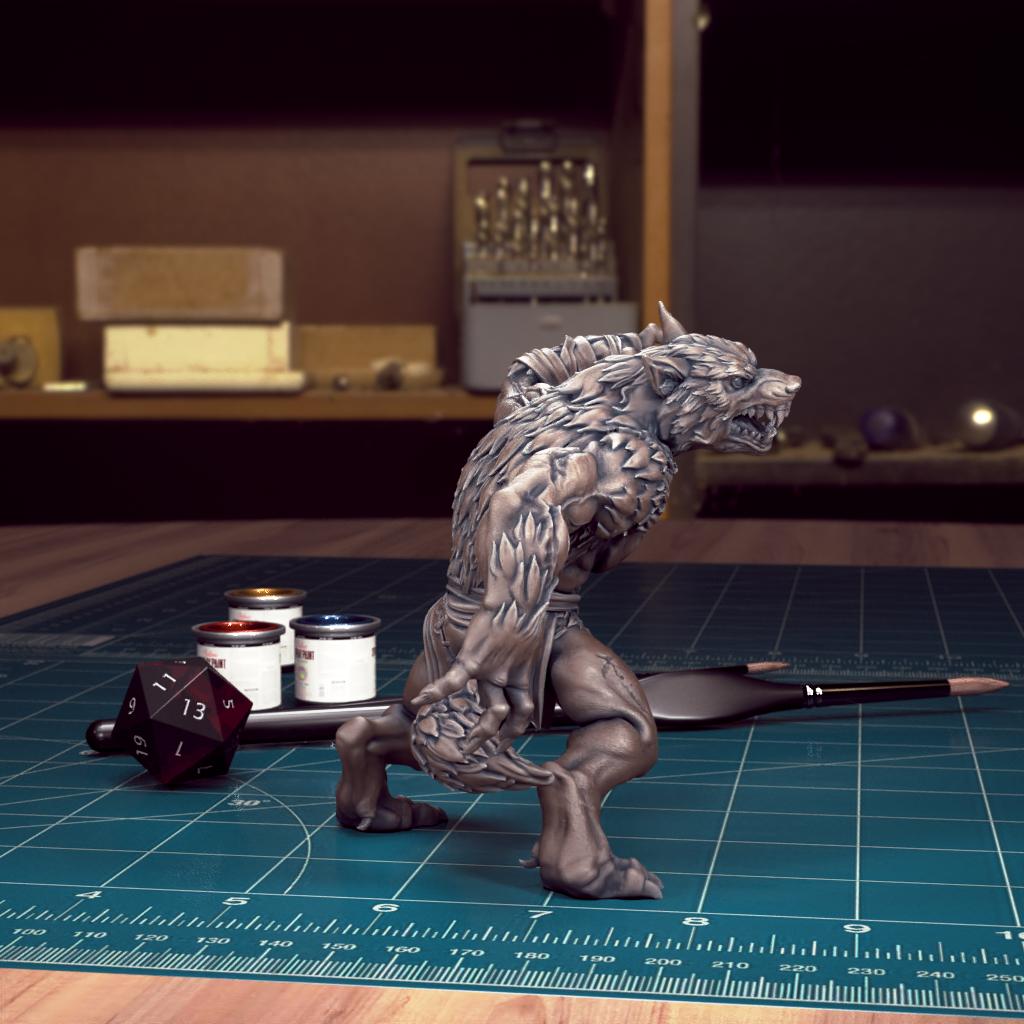 CoS Werewolves | D&D TTRPG Mini | TytanTroll Miniatures