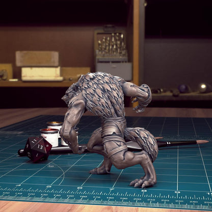 CoS Werewolves | D&D TTRPG Mini | TytanTroll Miniatures