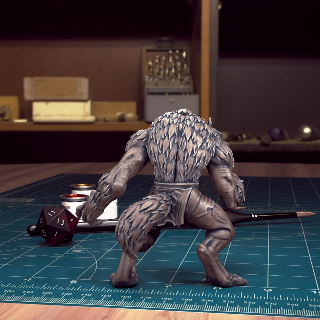 CoS Werewolves | D&D TTRPG Mini | TytanTroll Miniatures