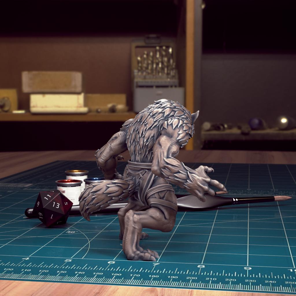 CoS Werewolves | D&D TTRPG Mini | TytanTroll Miniatures