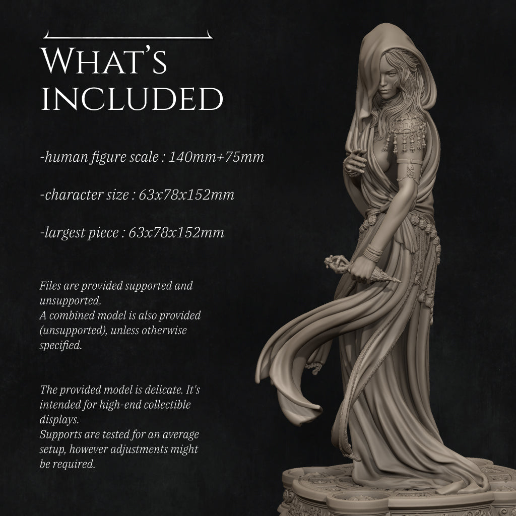 The Moirai, The Fates, Diorama | Garage Resin Kit Statue | D&D TTRPG Fantasy | Nerikson
