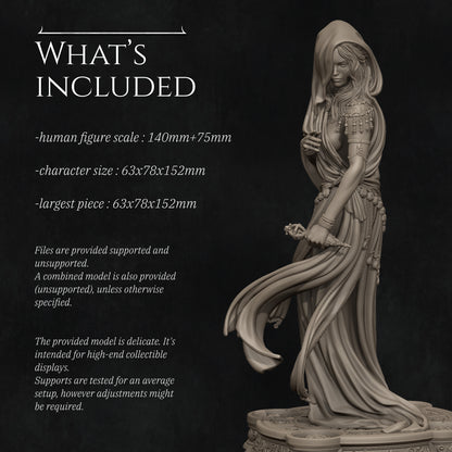 The Moirai, The Fates, Diorama | Garage Resin Kit Statue | D&D TTRPG Fantasy | Nerikson