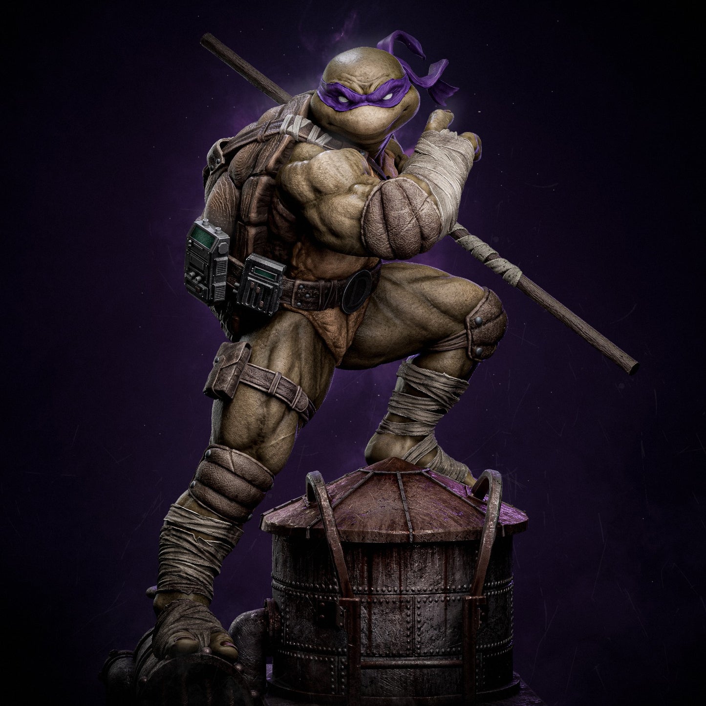1:12 Turtle Brothers | 3D Printed Resin Garage Kit Figure | CA 3D Studios