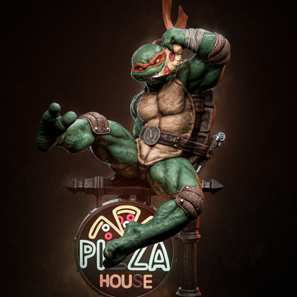 1:12 Turtle Brothers | 3D Printed Resin Garage Kit Figure | CA 3D Studios