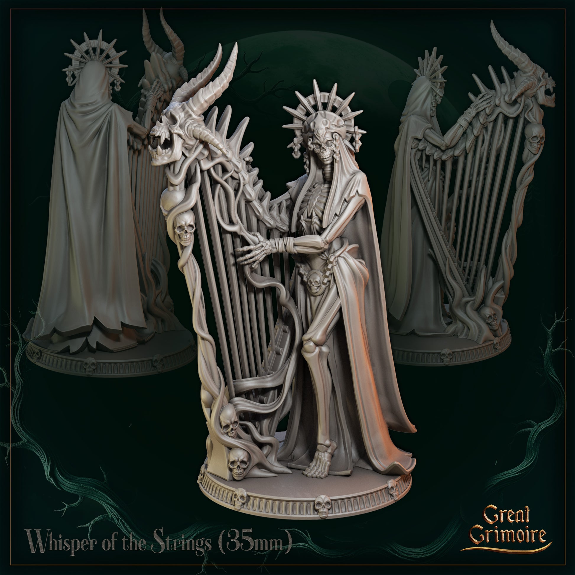 Song of the Eternal Night | Tabletop Gaming Miniatures Collection | Great Grimoire
