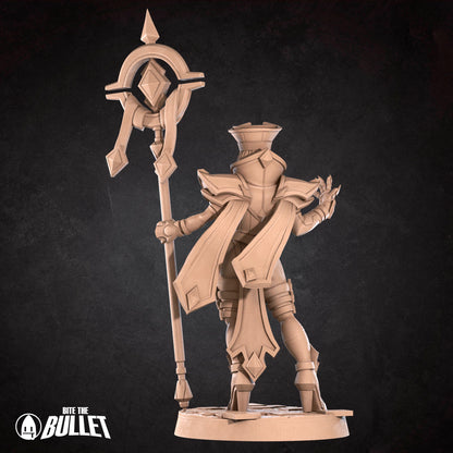 Exxotic Human Inquisitor | Pinup SFW NSFW Versions | Tabletop Gaming Scale Resin Miniature | Bite the Bullet