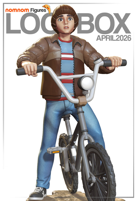 Lost Boy Survivor resin garage kit figure by Tattles Told 3D, detailed anime fan art model on a display base.