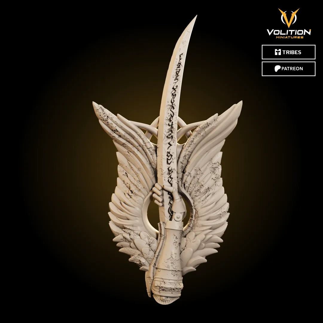 Talismans, Wingblade, Grace of the Tree | Prop LARP Cosplay | Volition Miniatures