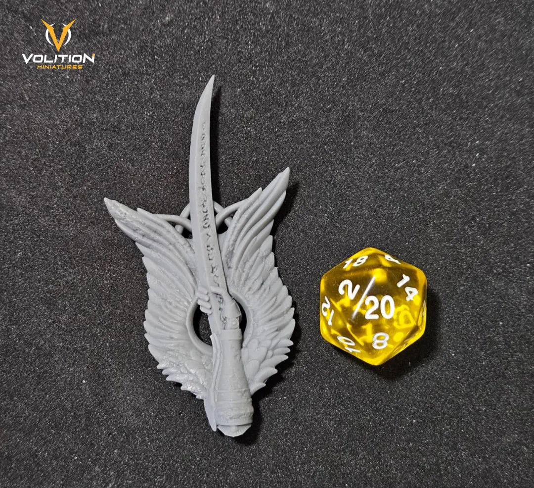 Talismans, Wingblade, Grace of the Tree | Prop LARP Cosplay | Volition Miniatures