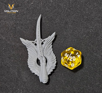 Talismans, Wingblade, Grace of the Tree | Prop LARP Cosplay | Volition Miniatures