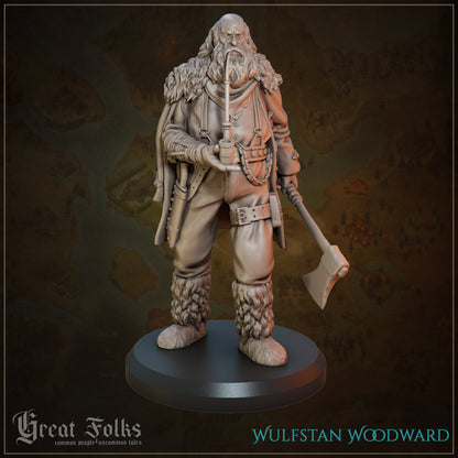 Great Folks Townsfolk, Part 2 | NPCs, Villagers, Children | Tabletop Gaming Miniatures Collection | Great Grimoire