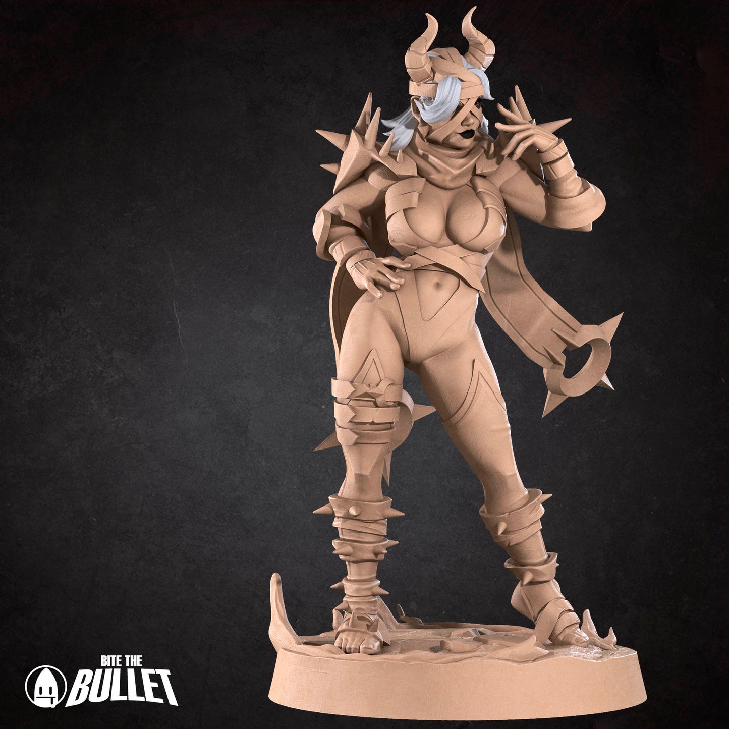 Exotic Hate Mistress | D&D TTRPG Miniature | Bite the Bullet