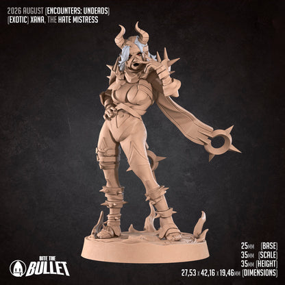 Exotic Hate Mistress | D&D TTRPG Miniature | Bite the Bullet