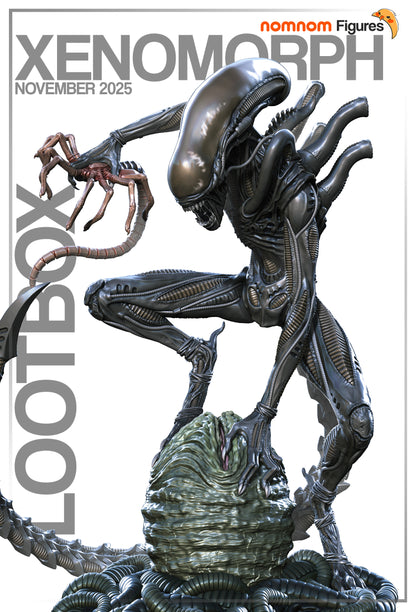 Predatory Alien | Resin Garage Kit Figure Fan Art | Nomnom Figures