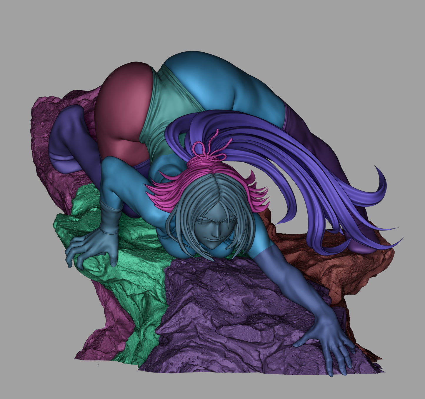 1:12 Lightning Fast Fighter | 3D Printed Resin Garage Kit Figure | CA 3D Studios