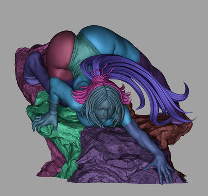 1:12 Lightning Fast Fighter | 3D Printed Resin Garage Kit Figure | CA 3D Studios