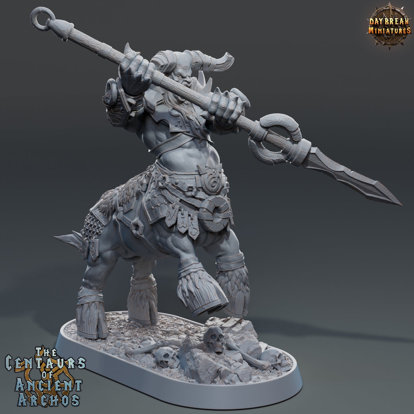 The Centaurs of Ancient Archos | Tabletop or Display Scale | D&D Mini | Daybreak Miniatures