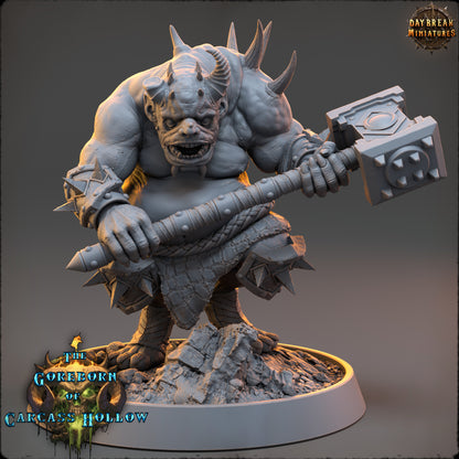 Demons - The Goreborn of Carcass Hollow | Tabletop or Display Scale | D&D Mini + Terrain | Daybreak Miniatures