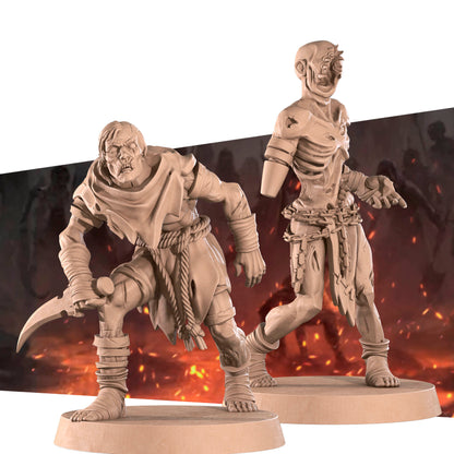 Zombies | D&D TTRPG Miniature | Bite the Bullet