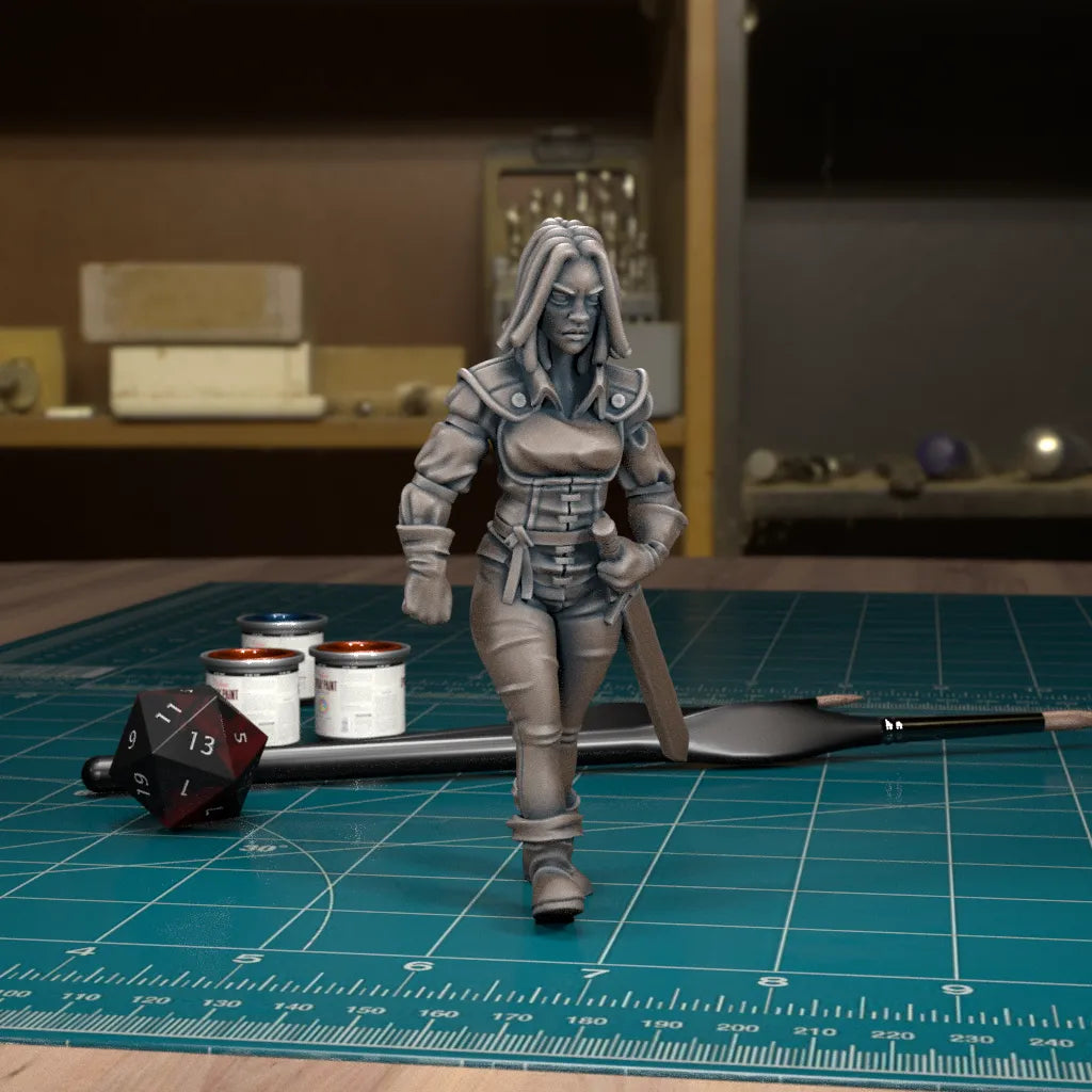 CoS Zuleika Toranescu | D&D TTRPG Mini | TytanTroll Miniatures