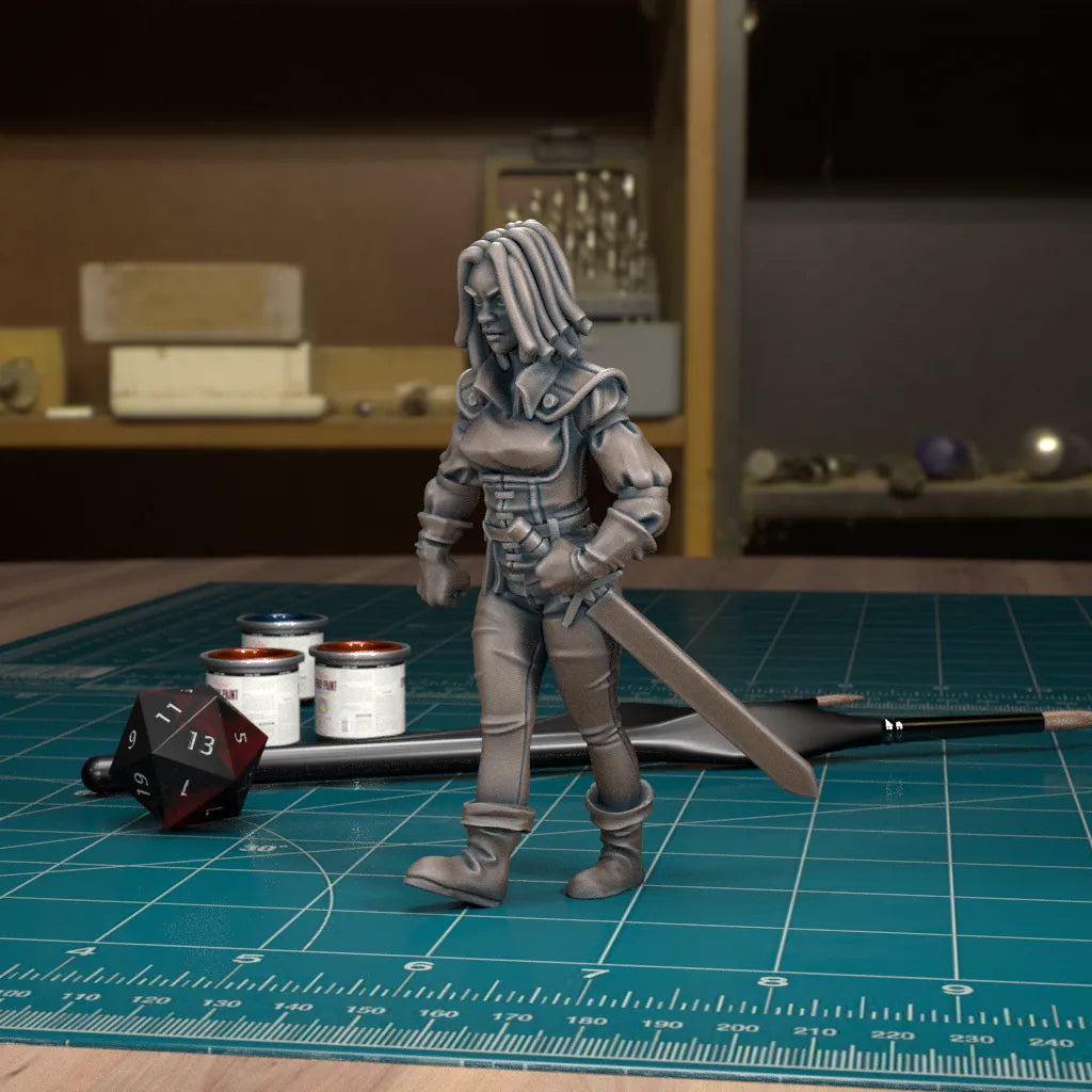 CoS Zuleika Toranescu | D&D TTRPG Mini | TytanTroll Miniatures