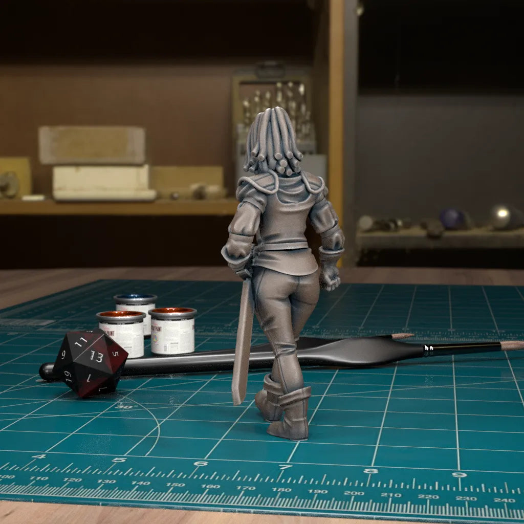 CoS Zuleika Toranescu | D&D TTRPG Mini | TytanTroll Miniatures