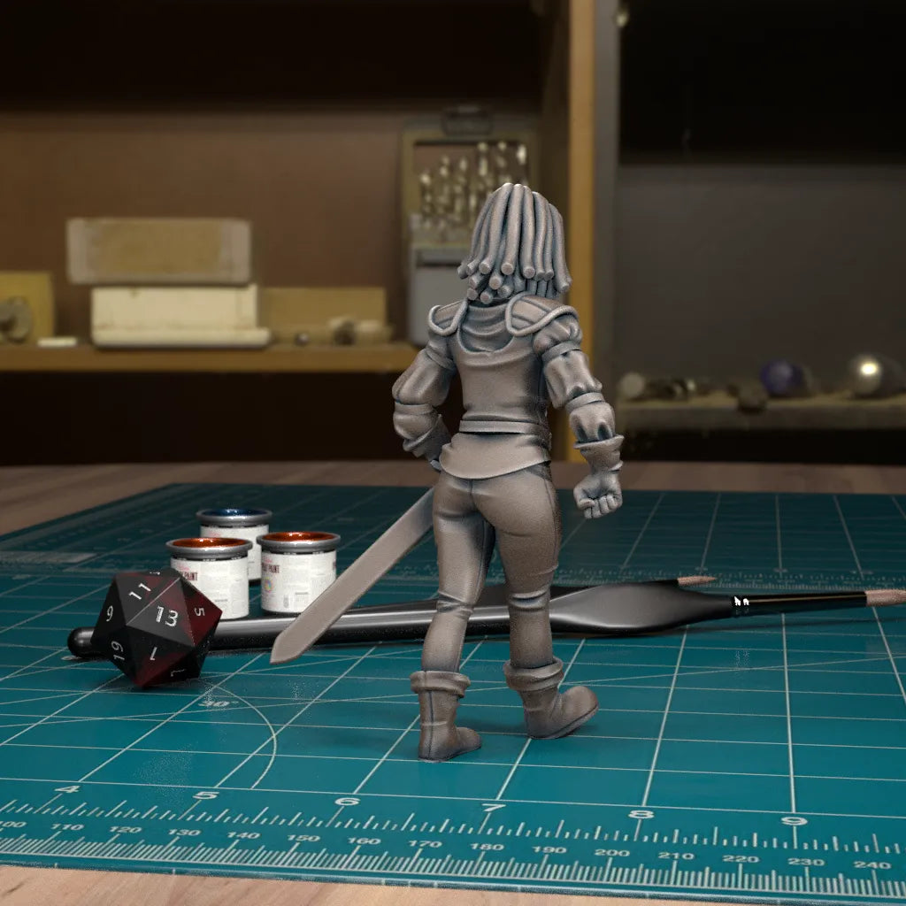CoS Zuleika Toranescu | D&D TTRPG Mini | TytanTroll Miniatures