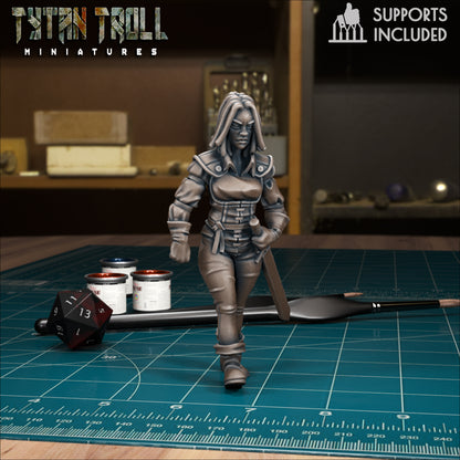 CoS Zuleika Toranescu | D&D TTRPG Mini | TytanTroll Miniatures