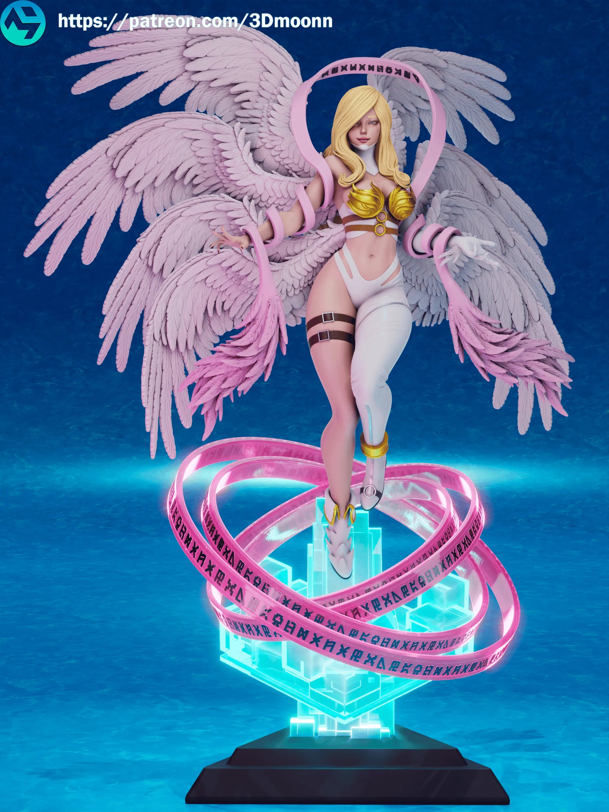 1:12 Digital Angel | Anime Resin Garage Kit | 3Dmoonn