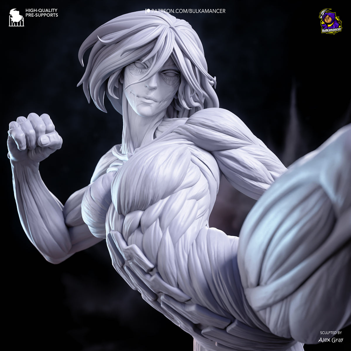 Ingeniero de escuadrón aerotransportado | Figura de kit de resina para garaje | Bulkamancer Sculpts