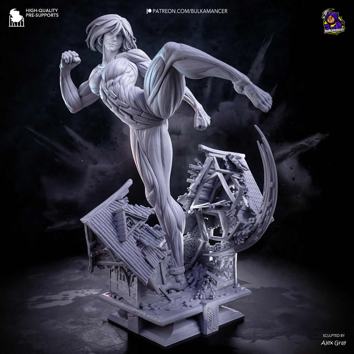 Ingeniero de escuadrón aerotransportado | Figura de kit de resina para garaje | Bulkamancer Sculpts
