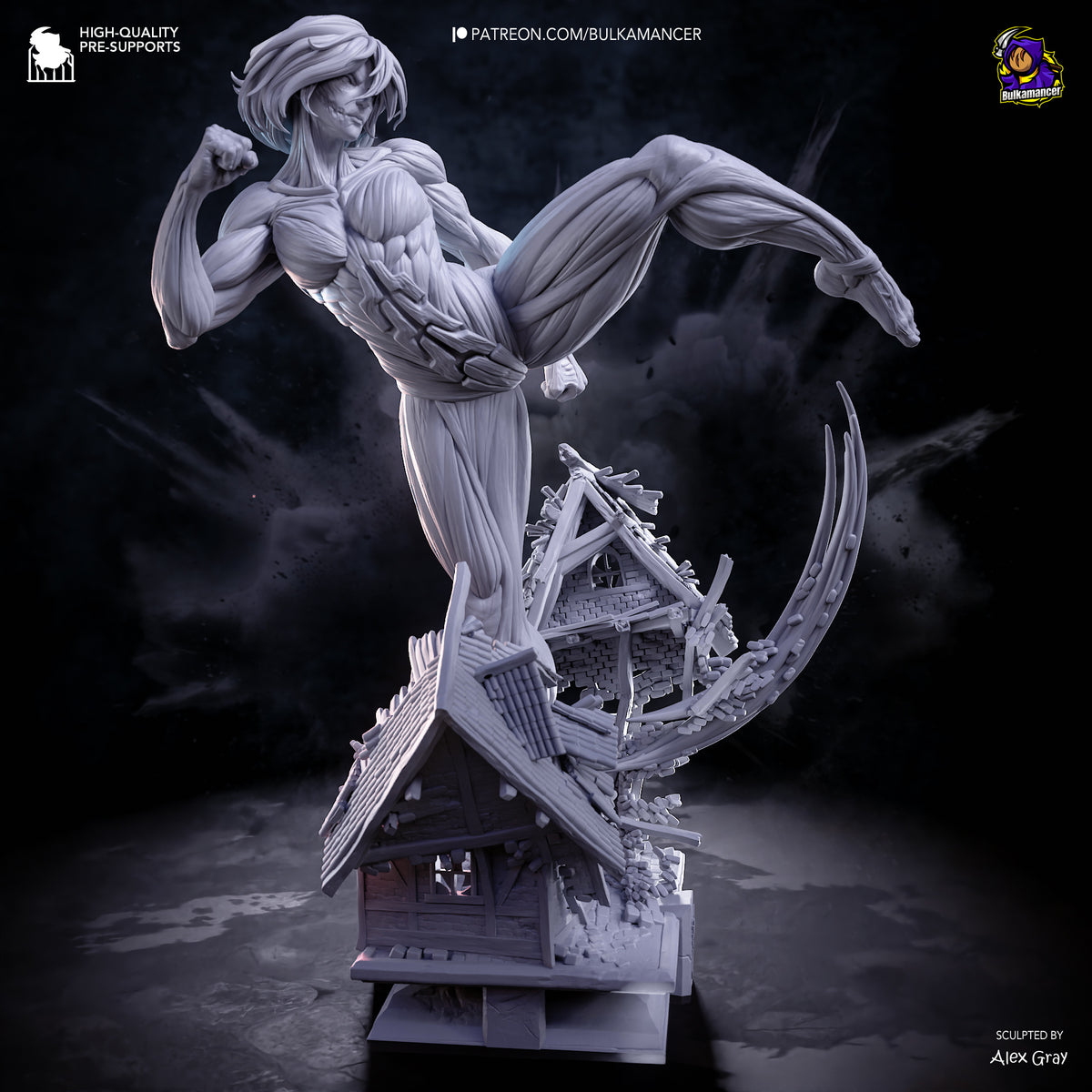 Ingeniero de escuadrón aerotransportado | Figura de kit de resina para garaje | Bulkamancer Sculpts