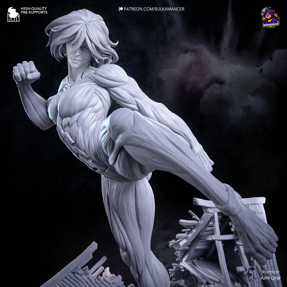 Ingeniero de escuadrón aerotransportado | Figura de kit de resina para garaje | Bulkamancer Sculpts