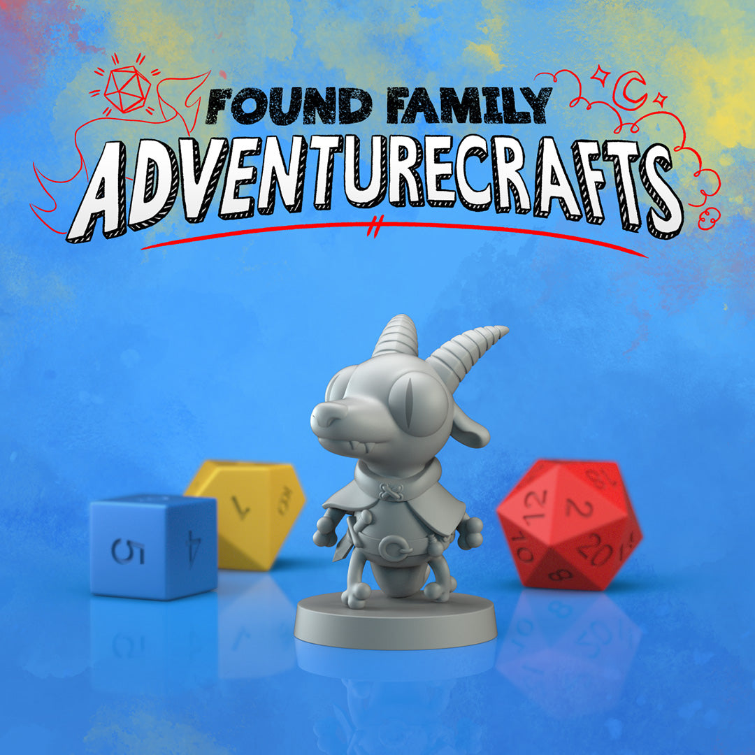 Cute Kobolds | Gaming Miniature TTRPG D&D | Found Family Adventurecrafts