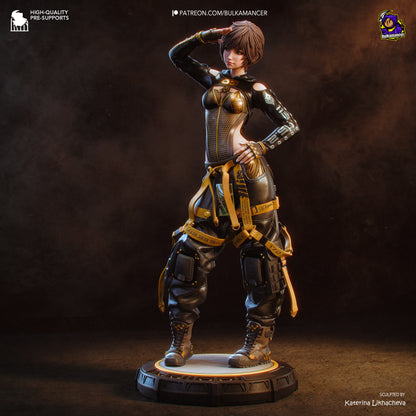 Ingeniero de escuadrón aerotransportado | Figura de kit de resina para garaje | Bulkamancer Sculpts