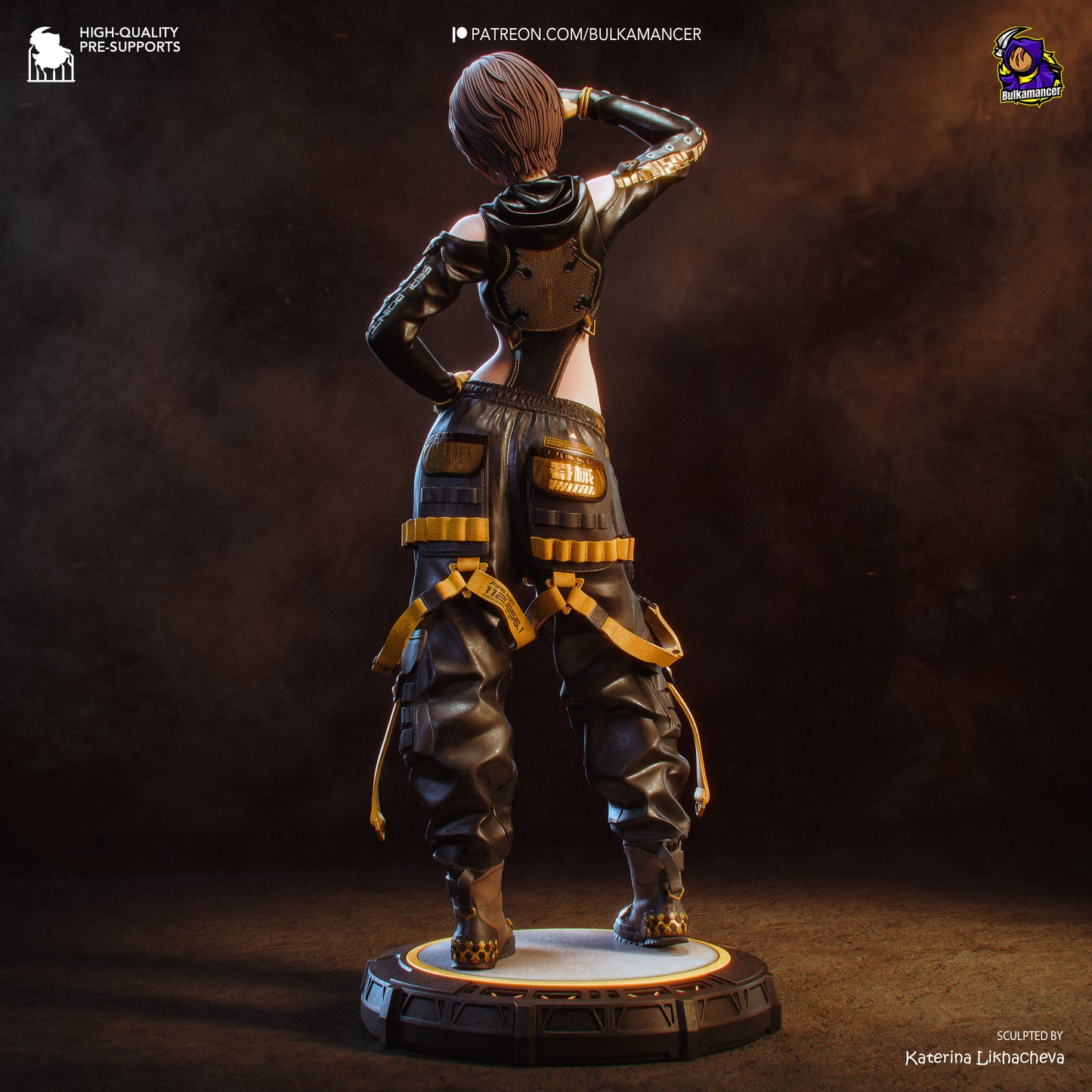 Ingeniero de escuadrón aerotransportado | Figura de kit de resina para garaje | Bulkamancer Sculpts