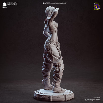 Ingeniero de escuadrón aerotransportado | Figura de kit de resina para garaje | Bulkamancer Sculpts