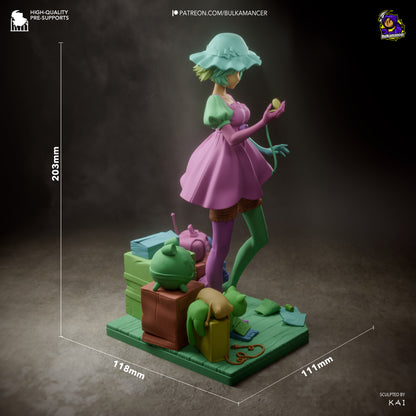 Ingeniero de escuadrón aerotransportado | Figura de kit de resina para garaje | Bulkamancer Sculpts