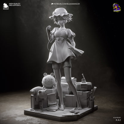 Ingeniero de escuadrón aerotransportado | Figura de kit de resina para garaje | Bulkamancer Sculpts