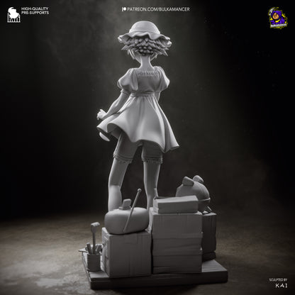 Ingeniero de escuadrón aerotransportado | Figura de kit de resina para garaje | Bulkamancer Sculpts