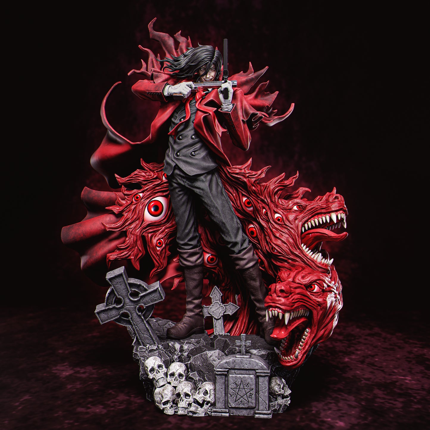 1:12 Crimson Revenant | Resin Garage Kit Figure Anime Manga Fan Art | CA 3D Studios