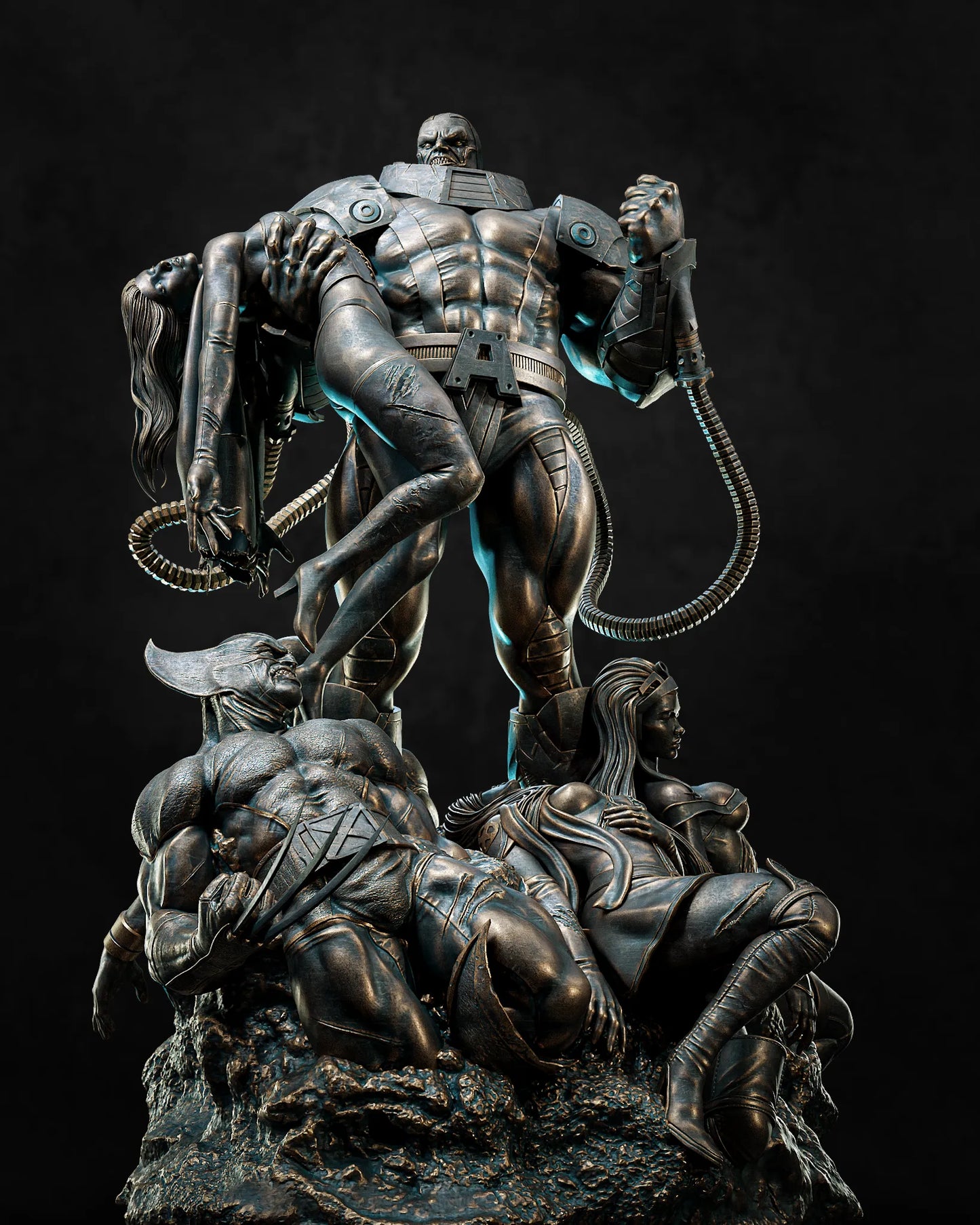 1:12 Mutant Overlord | 3D Printed Resin Garage Kit Figure | CA 3D Studios