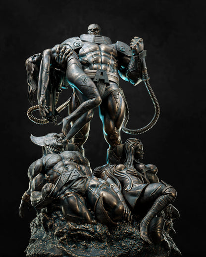 1:12 Mutant Overlord | 3D Printed Resin Garage Kit Figure | CA 3D Studios