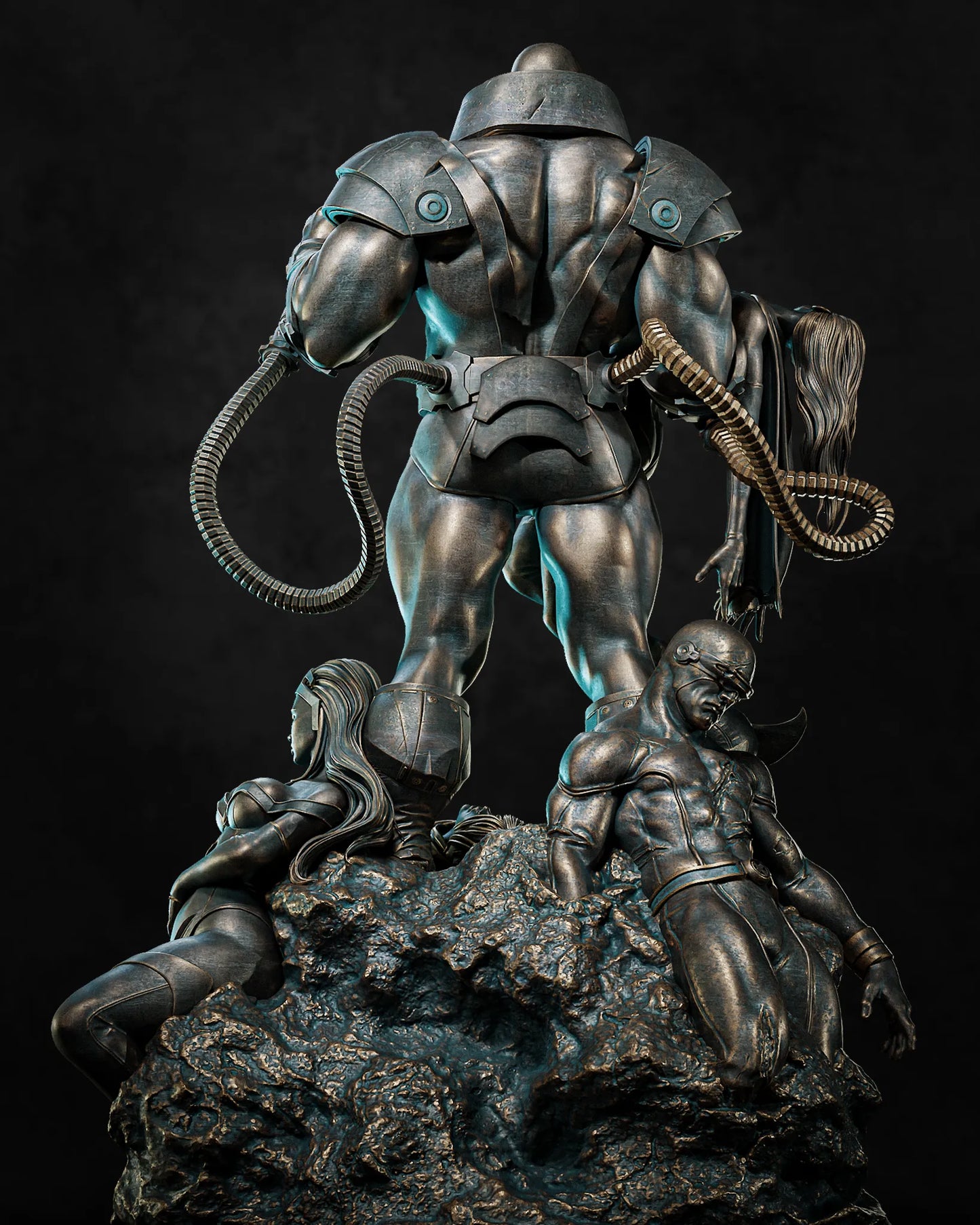 1:12 Mutant Overlord | 3D Printed Resin Garage Kit Figure | CA 3D Studios