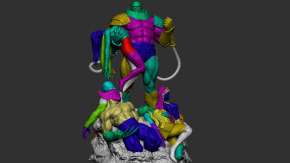 1:12 Mutant Overlord | 3D Printed Resin Garage Kit Figure | CA 3D Studios