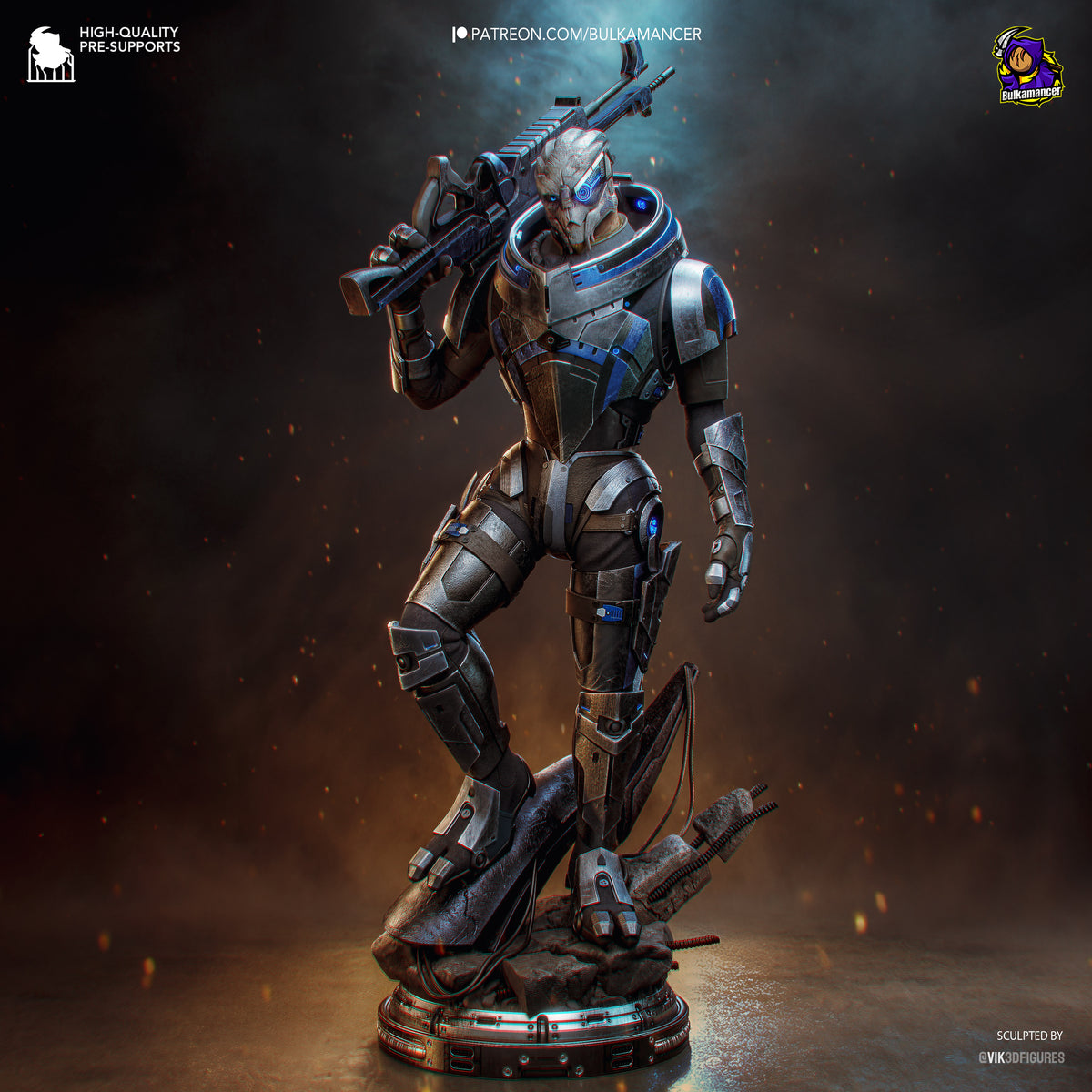 Ingeniero de escuadrón aerotransportado | Figura de kit de resina para garaje | Bulkamancer Sculpts