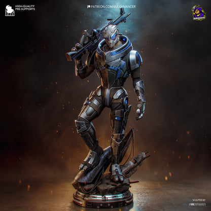 Ingeniero de escuadrón aerotransportado | Figura de kit de resina para garaje | Bulkamancer Sculpts