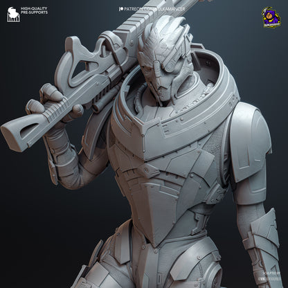 Ingeniero de escuadrón aerotransportado | Figura de kit de resina para garaje | Bulkamancer Sculpts