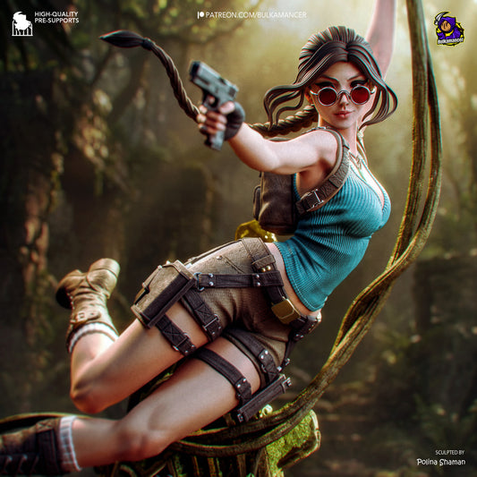 Artifact Hunter | Resin Garage Kit Figure | Bulkamancer Sculpts