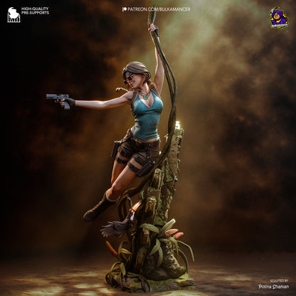 Cazador de artefactos | Figura de resina Garage Kit | Bulkamancer Sculpts